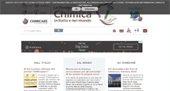 Desktop Screenshot of divulgazionechimica.it